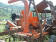 MORBARK PS-8 POST PEELER W/40HP MOTOR MOUNTED ON TRAILOR W/WAUKESHA DIESEL GENERATOR, CUT OFF SAW & CONVEYORS