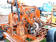 MORBARK PS-8 POST & POLE PEELER W/30HP & 5HP FEED DRIVE, ON STANDS, S/N 442